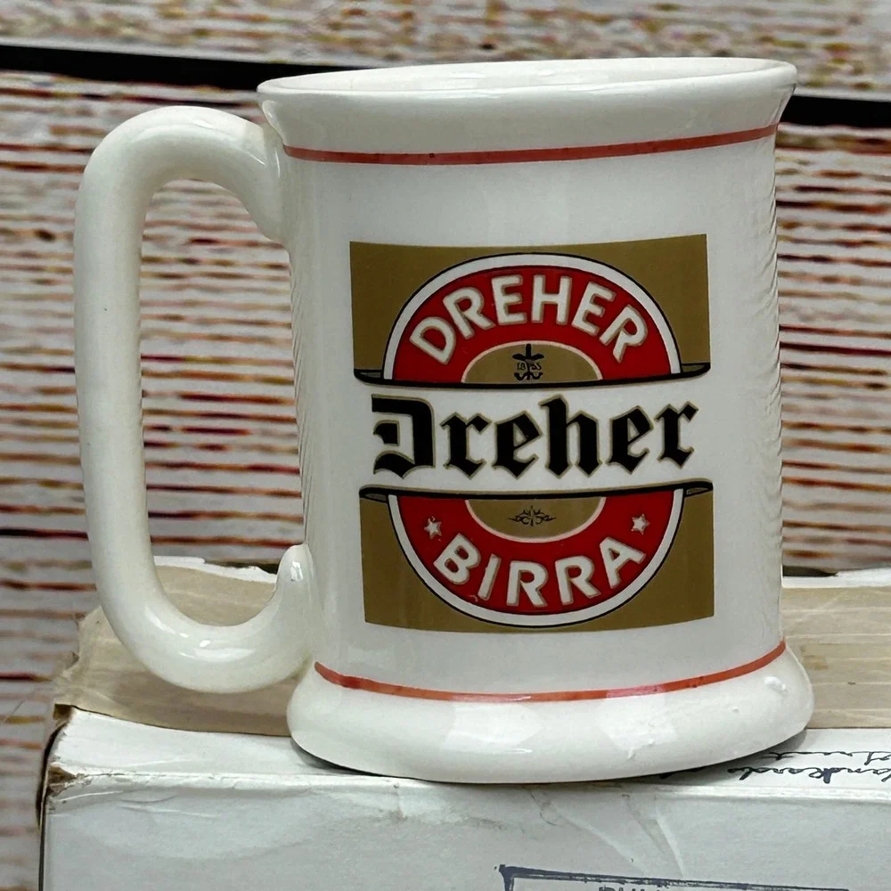 Vintage 1981 Franklin Porcelain Dreher‎ Birra Beer Mug Tankard Limited Edition